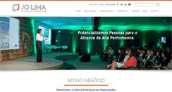 Desktop Screenshot of jolima.com.br